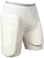 Kookaburra Sport Unterhose mit Schutzpolsterung - Weiß - Größe M