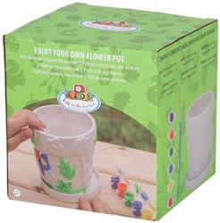 Esschert Design kreative Blumentopf bemalen DIY Set für Kinder