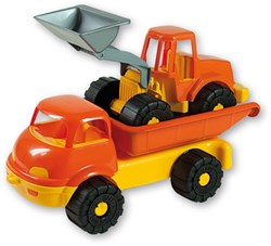 Androni Kiepauto met shovel