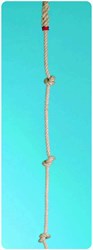 NHF Klimtouw extra dik met 3 knopen (8cm/2m)