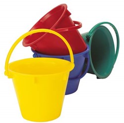 Rolf Bucket for sand sieves. red 2,5+