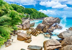 Castorland La Digue Island, Seychelles - 500 pieces
