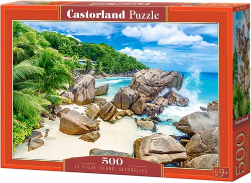 Castorland La Digue Island, Seychelles - 500 pieces-2