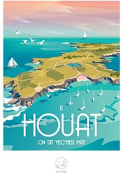 La Loutre Puzzle Houat Yec'Hed Mat - 1000 Teile Puzzlespiel