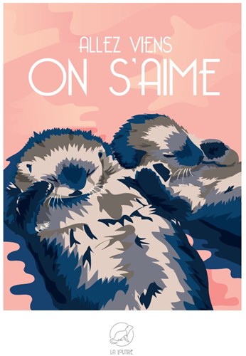 La Loutre Puzzle 1000 Teile ON S'AIME - Erwachsenenpuzzle