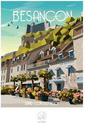 La Loutre Puzzle BESANCON Sans Contrefaçon - 1000 Teile Puzzle-Spiel