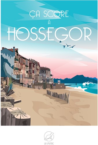 La Loutre Puzzle Ca Score A HOSSEGOR - 1000 Teile Puzzle-Spiel