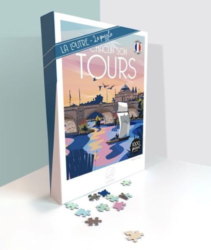 La Loutre Puzzle 1000 Teile - Chacun son TOURS Puzzlespiel-2