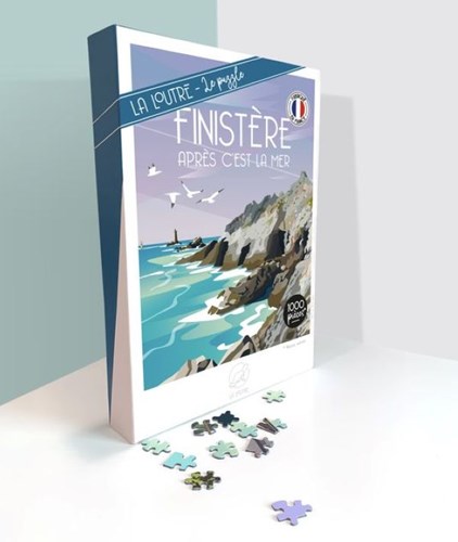 La Loutre Puzzle FINISTERE 1000 Teile - Meer Legespiel-2