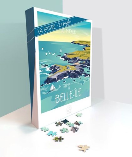 La Loutre Puzzle Belle-Île 1000 Teile Insel-Puzzle Geschenk-2