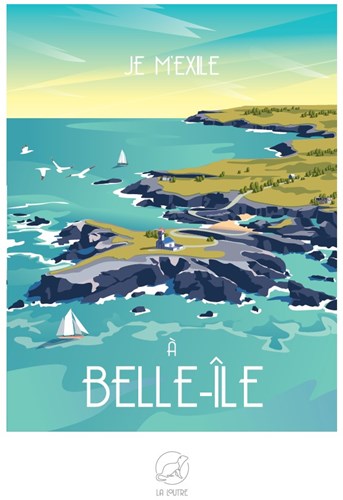 La Loutre Puzzle Belle-Île 1000 Teile Insel-Puzzle Geschenk