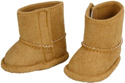 Heless bottes poupée aspect suédine 30-34 cm - accessoire poupée