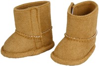 Heless bottes poupée aspect suédine pour poupées 38-45cm - jouet
