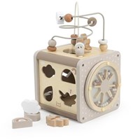 Label Label Holz Aktivitätswürfel Spielzeug Nougat Lernspielzeug-2