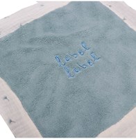 Label Label Schmusetuch blau Löwenzahn nachhaltige Baumwolle Baby-2