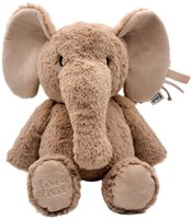 Label Label Kuscheltier Elefant Elly Nougat recyceltes Plüsch 34 cm