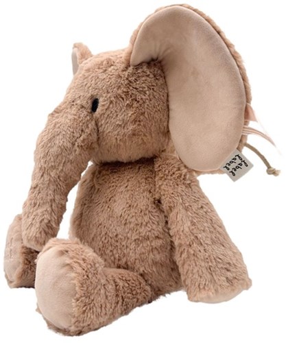 Label Label Kuscheltier Elefant Elly Nougat recyceltes Plüsch 34 cm-2