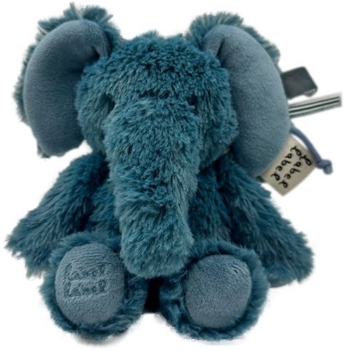 Label Label Kuscheltier Elefant Elly blau recyceltes Plüsch 15 cm