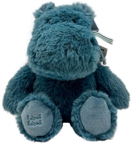 Label Label Kuscheltier Nilpferd Hippo Harvey blau recyceltes Plüsch