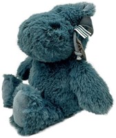 Label Label Kuscheltier Nilpferd Hippo Harvey blau recyceltes Plüsch-2