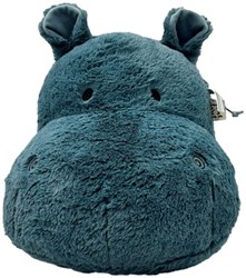 Label Label - Wall Decoration - Hippo Harvey - Blue
