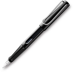Lamy LAMY Vulpen Safari Zwart Glanzend Punt M