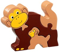 Lanka Kade Lanka Kade - Baby Puzzel  - Aap met Jong (4)