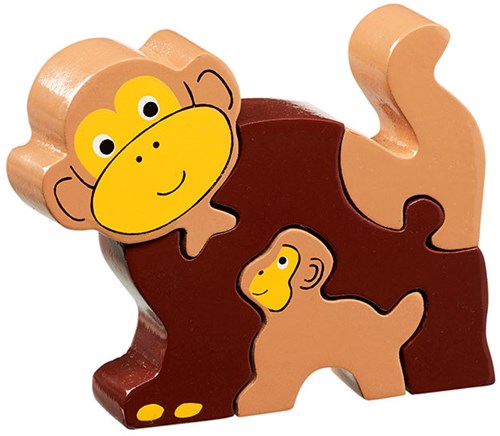 Lanka Kade Lanka Kade - Baby Puzzel  - Aap met Jong (4)