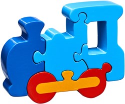 Lanka Kade Holzpuzzle Zug - buntes Spielzeug für Kleinkinder