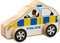 Lanka Kade Holz Polizei Auto Spielzeug - pädagogisch und bunt