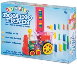 Tobar train à dominos jouet Lay and Play - jouet coloré pour enfants