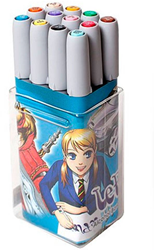 Marvy Uchida Le Plume Alkoholmarker-Set