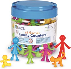 Learning Resources Learning Resources - All About Me Family CountersÂ® (Set of 72)