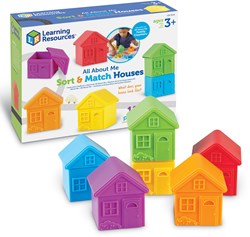 Learning Resources Learning Resources - All About Me Sort & Match Houses