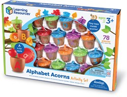 Learning Resources Learning Resources - Alphabet Acorns Activity Set
