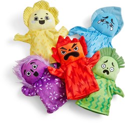 Learning Resources marionnettes Feelings Family - jouet éducatif émotions