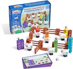 Learning Resources Learning Resources - MathLinkÂ® Cubes NumberblocksÂ® Sheep Farm Activity Set