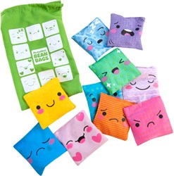 Learning Resources sacs de haricots émotions - jouet éducatif pour enfants