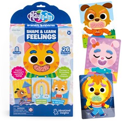 Learning Resources jouet éducatif Playfoam Shape & Learn Feelings