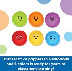 Learning Resources fidget poppers set - jouet éducatif émotions 24 pièces