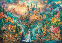 Clementoni Puzzle Legends of the Hidden Realm 2000 Teile Erwachsene