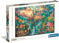 Clementoni Puzzle Legends of the Hidden Realm 2000 Teile Erwachsene-2