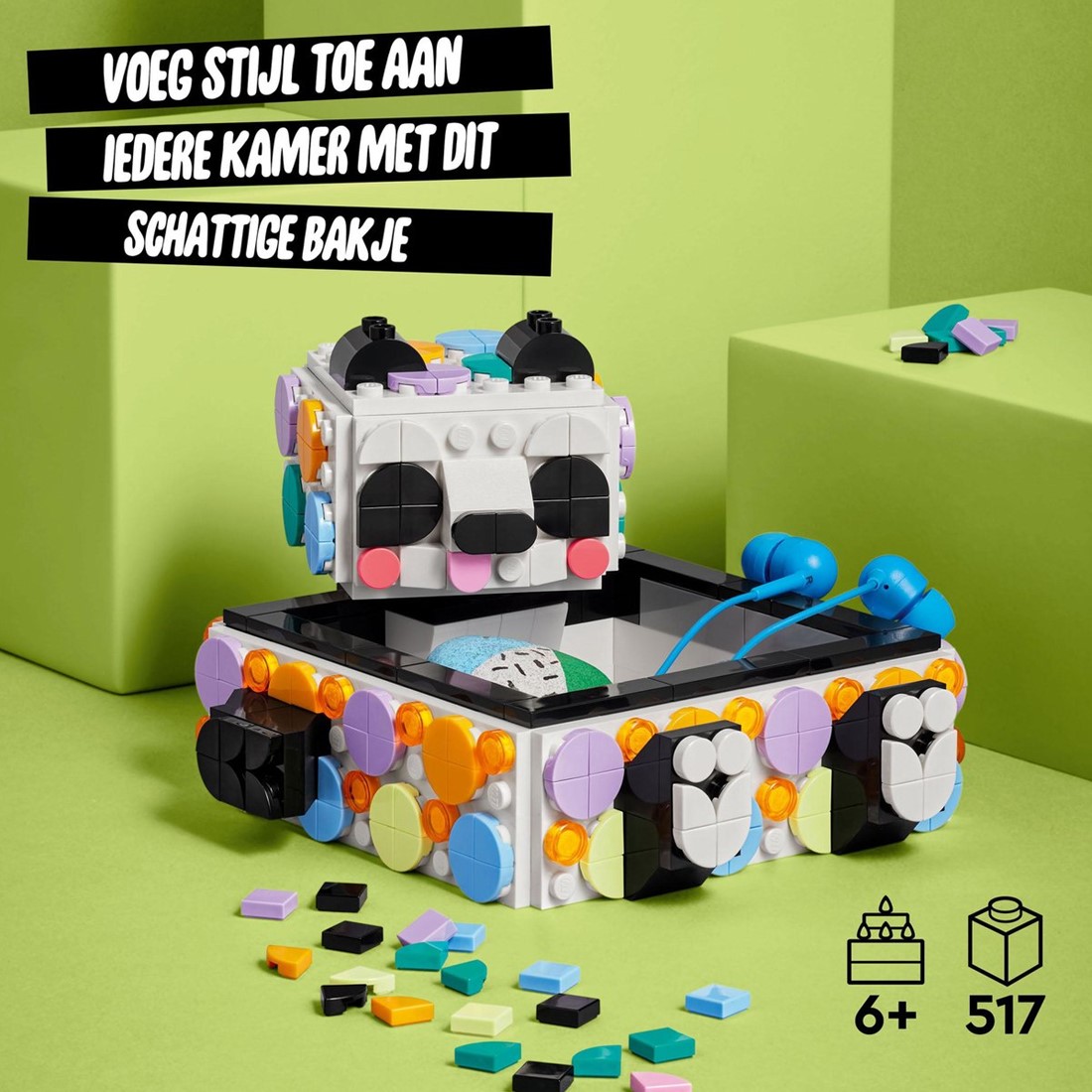 LEGO DOTS Adorable plateau panda - 41959