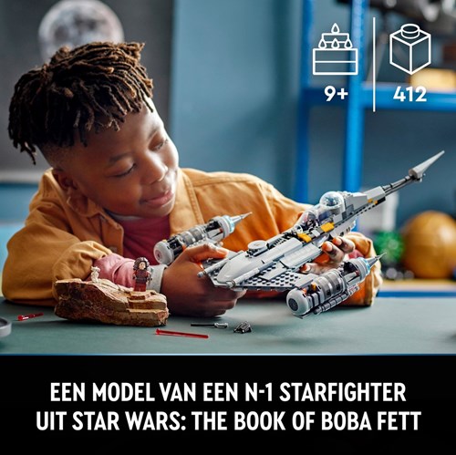 LEGO Star Wars De Mandalorians N-1 Starfighter-3
