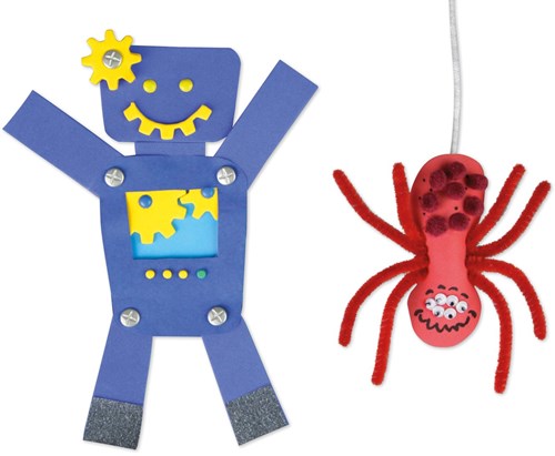 Lena Lena Creatief Jumbo Bastelkoffer Blau 800 Teile-2