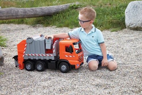 Lena camion poubelle Mercedes-Benz Arocs GIGA TRUCKS 71cm jouet-2