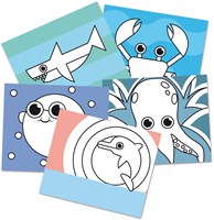 Lena Lena Leren Knippen Zeedieren-2