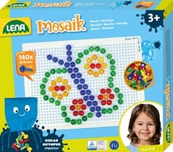 Lena Lena Mosaik-Set Transparent 140 Stück 10 mm