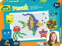 Lena Lena MozaÃ¯ek Set Transparant 260pcs 10 mm