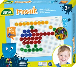 Lena Lena MozaÃ¯ek Set Transparant 80pcs 15mm